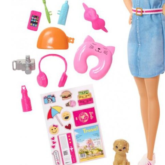 New in Box-Mattel-Barbie Explore And Discover Barbie Traveler Doll - Picture 9 of 14